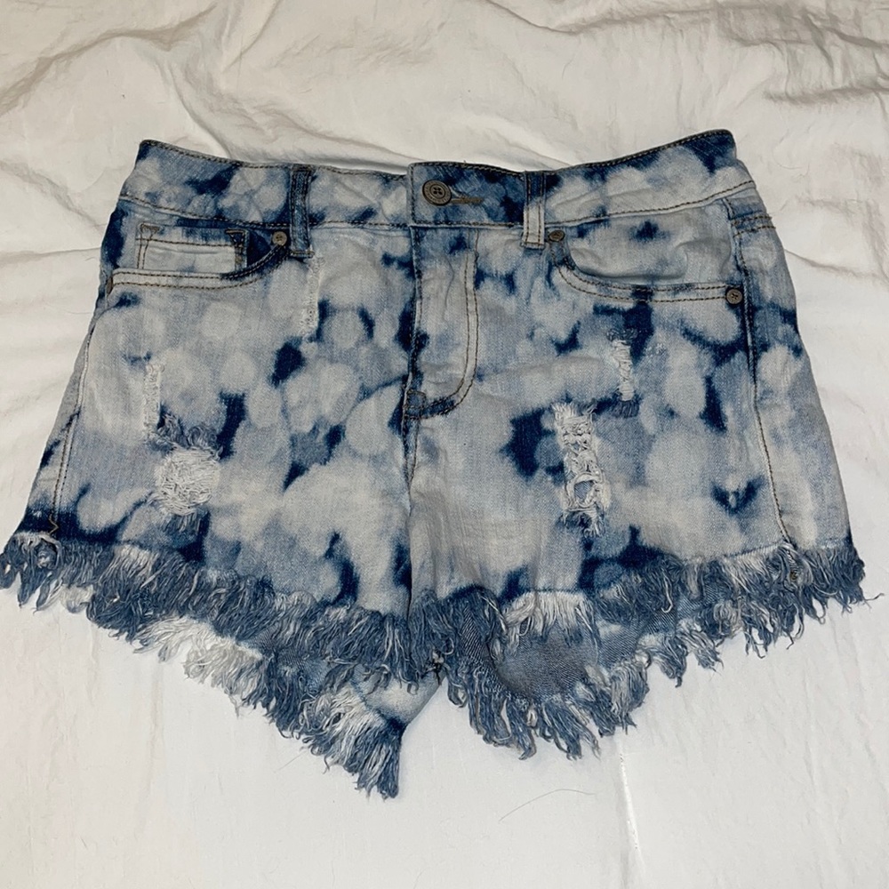 Altar’d State Tie-Dye Jean Shorts